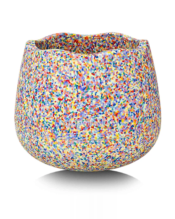 Stapelstein - Stapelstein® Base super confetti - Hocker