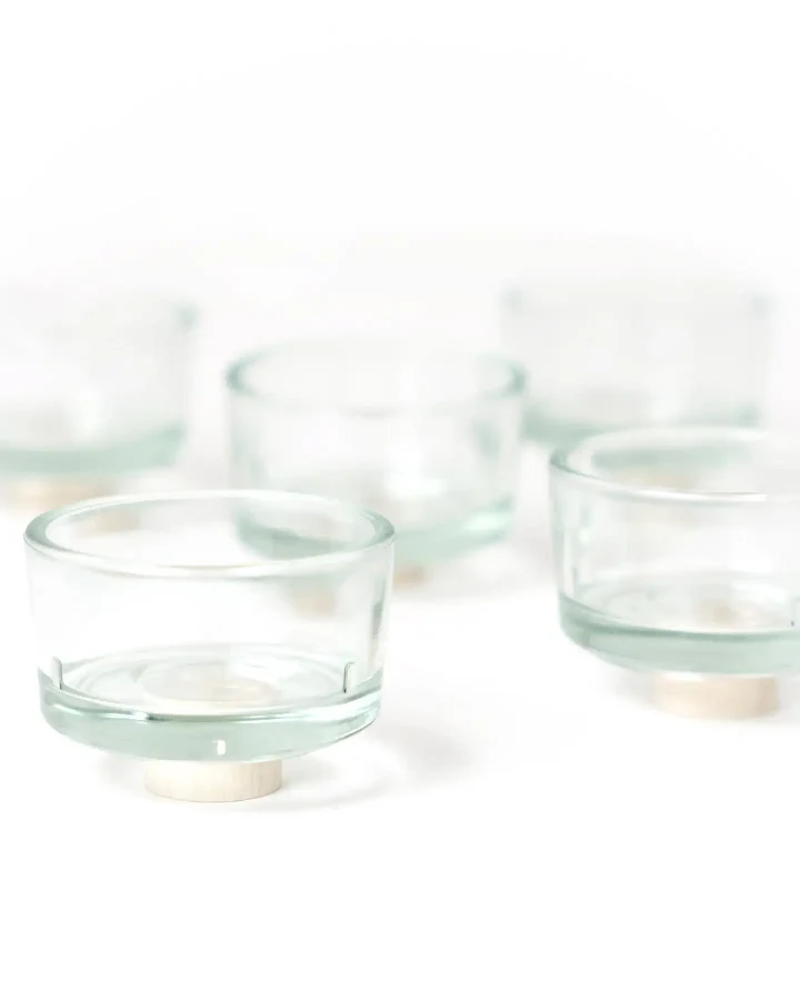 Grimms - Teelichthalter aus Glas VE 5 Stk.