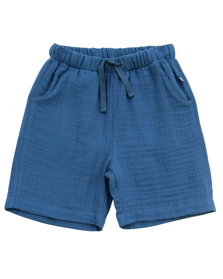 Enfant Terrible - Musselin-Shorts jeansblau