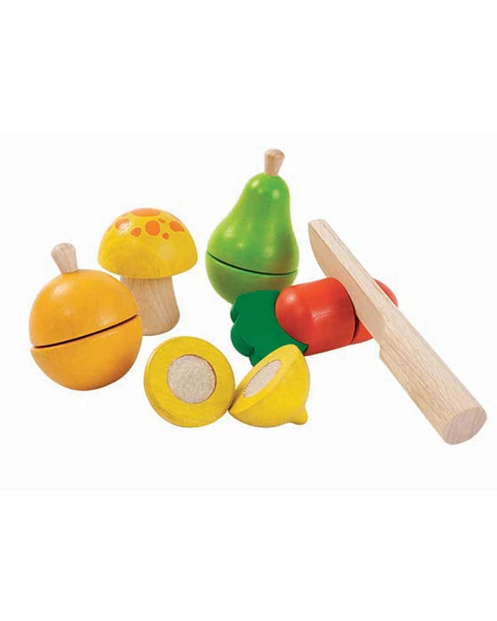 PlanToys - Obst & Gemüse schneiden