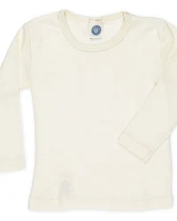 Produktseite: Cosilana - Langarmshirt Wolle Seide natur