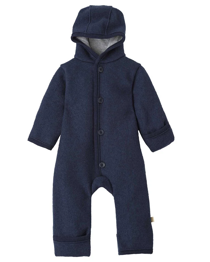 Produktseite: Disana - Wollwalk-Overall Dunkelblau