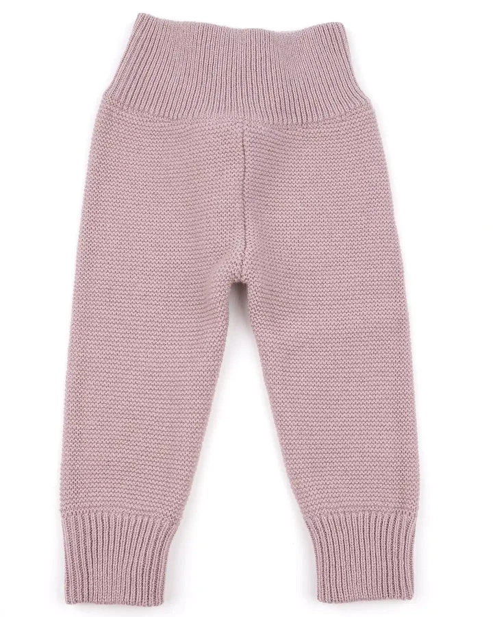Halfen Strickerei - Strick-Hose mit Cashmere altrose