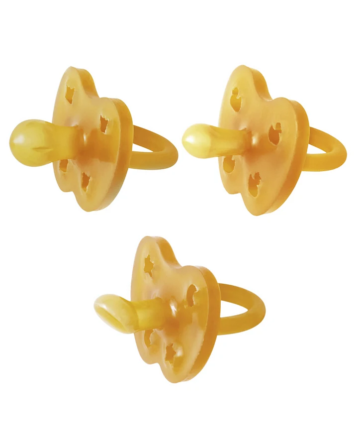 Hevea - Schnuller 3er-Pack Probierset Newborn 0-3 Monate