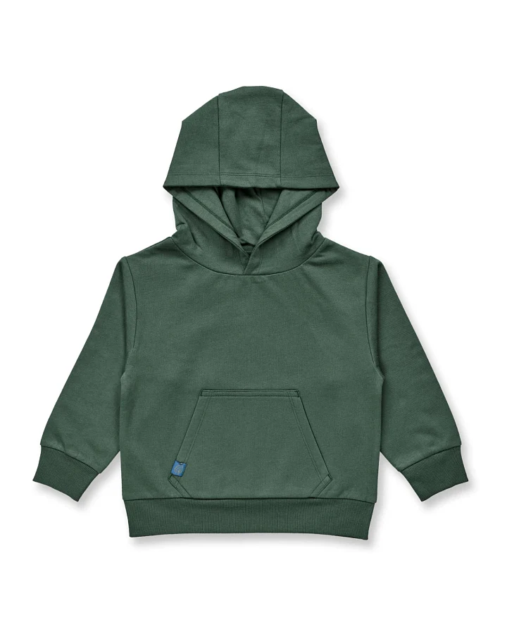Sense Organics - Hoodie "Bäume" dark green