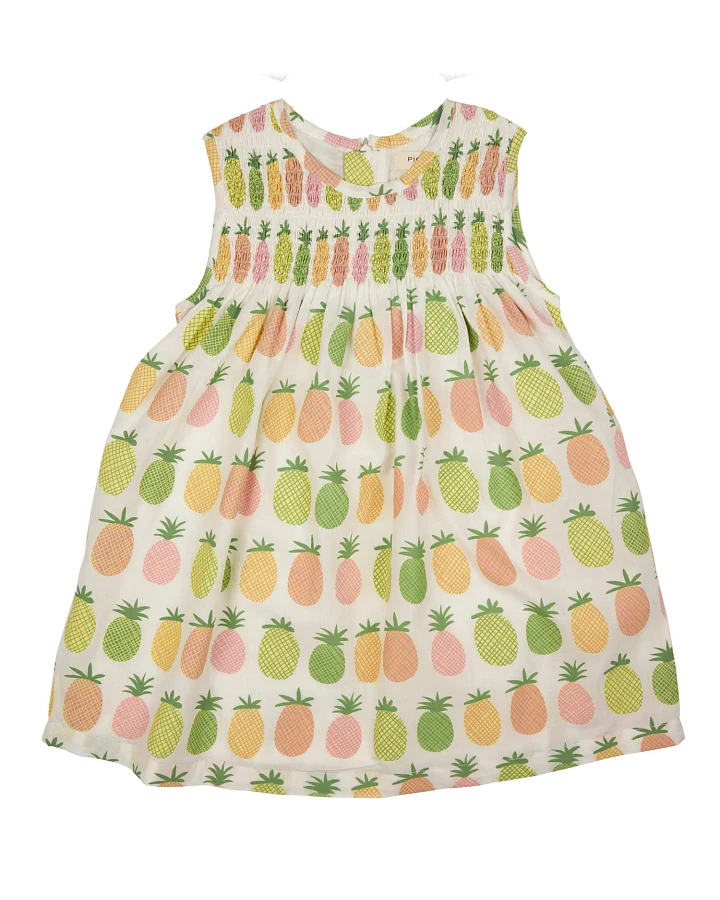 Pigeon Organics - Sommerkleid "Ananas" bunt