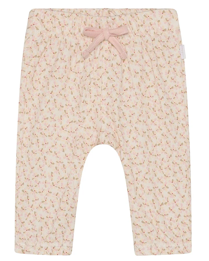 Noppies - Babyhose "Blüten" rosa-warmweiß