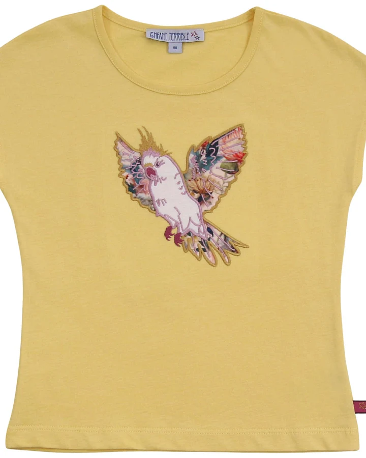 Enfant Terrible - Shirt "Papagei" sonnengelb
