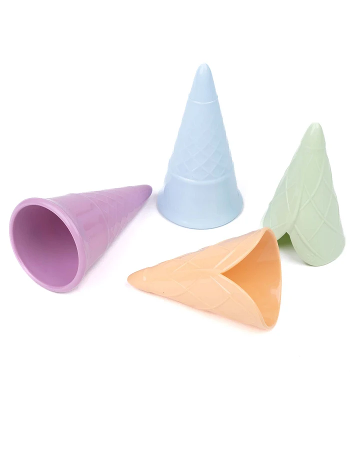 spielstabil - Eistüte pastell apricot