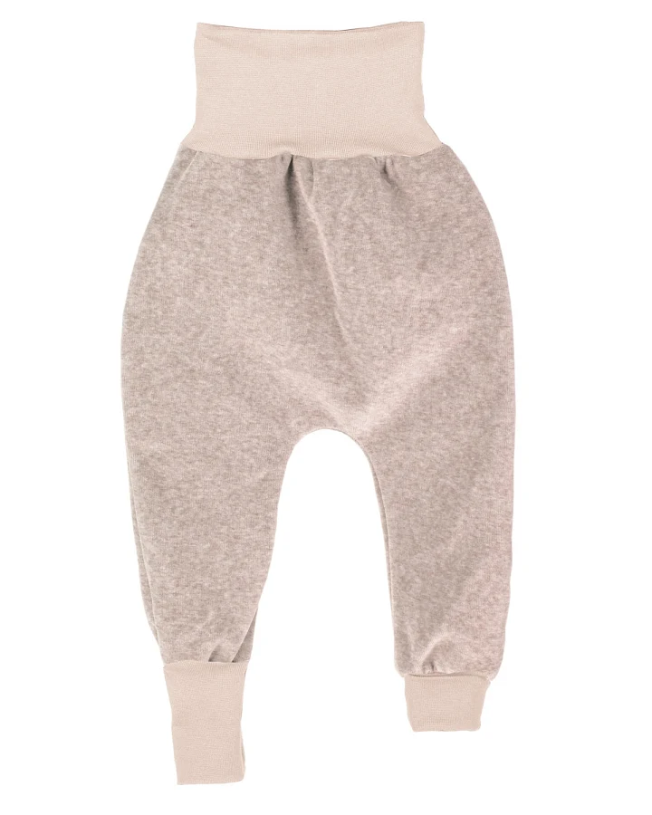 iobio - Krabbelhose Nicki beige melange