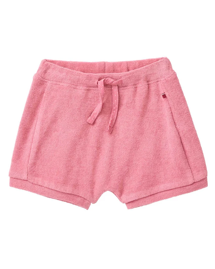 People Wear Organic - Frottee-Shorts himbeerrot