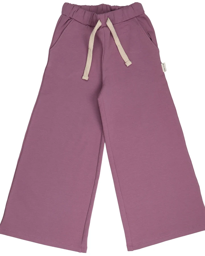 Walkiddy - Weite Mädchen-Sweathose mauve