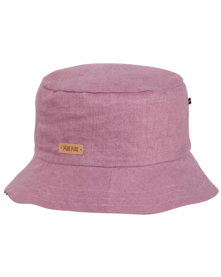 Pure Pure by Bauer - Leinen-Schlapphut mauve