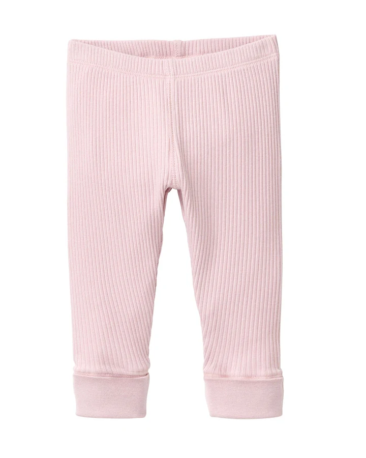 People Wear Organic - Ripp-Leggings malve
