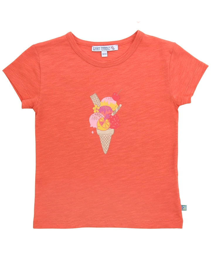 Enfant Terrible - T-Shirt "Eis" madarin