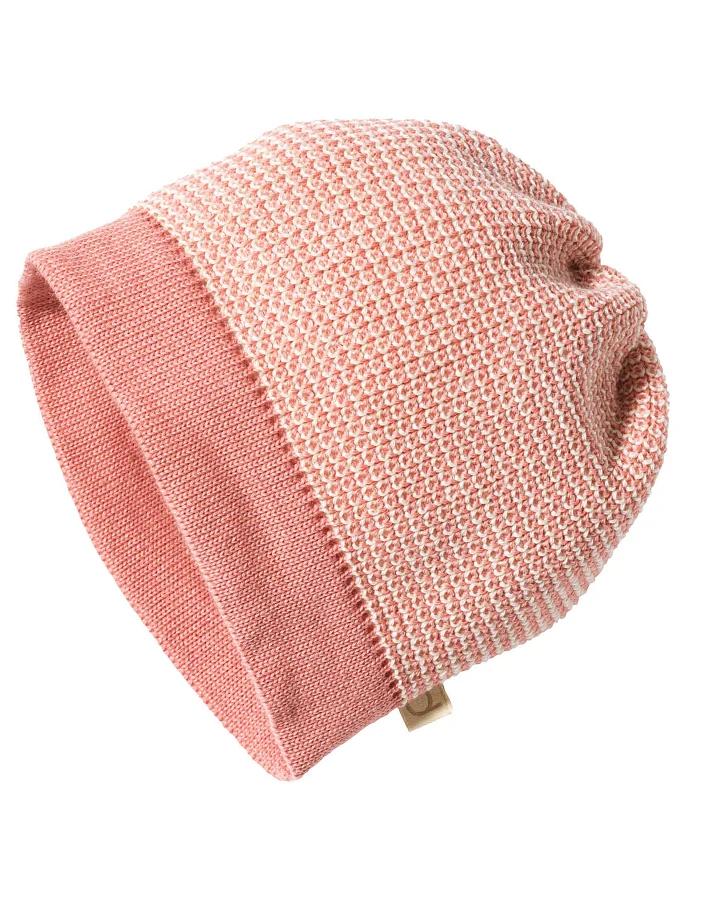 Produktseite: Disana - Beanie Merinowolle Softpink-Natur Gr. 3