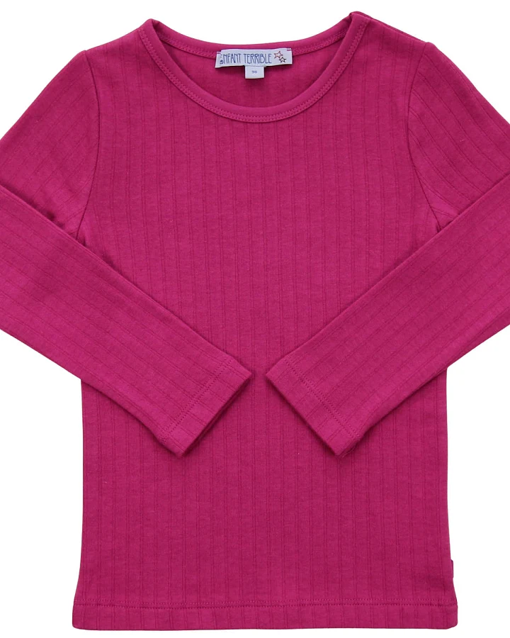 Enfant Terrible - Ripp-Langarmshirt berry