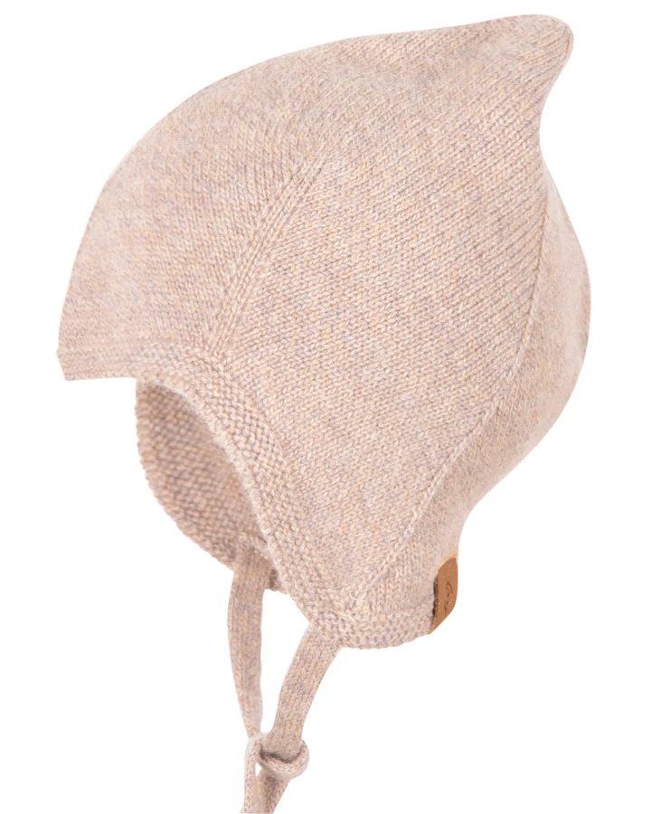 Pure Pure by Bauer - Häubchen Merinowolle mit Kaschmir oat