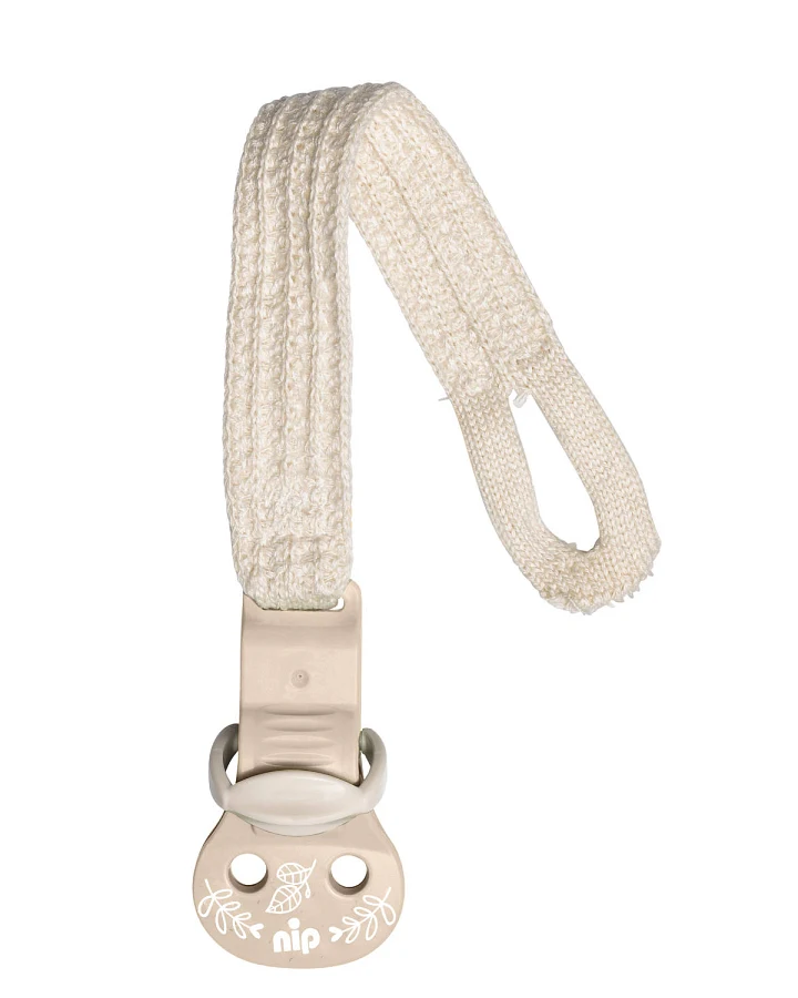nip - Schnullerband beige