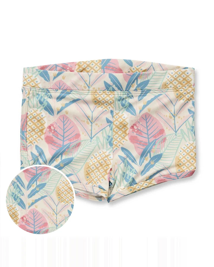 Sense Organics - Badehose "Tropical" pastel