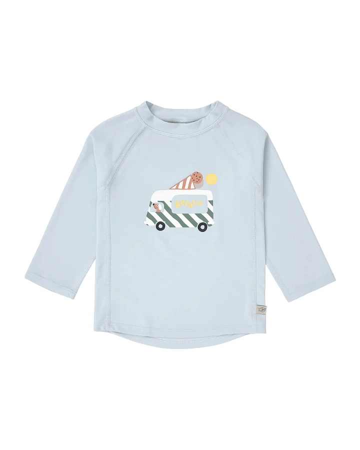Lässig - UV-Langarmshirt "Eiswagen" hellblau