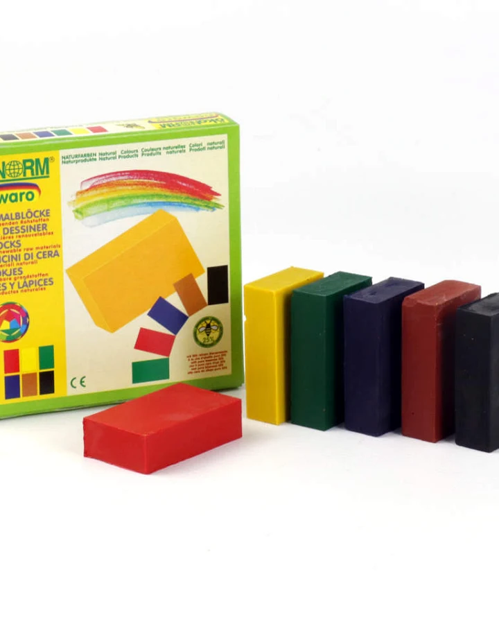 ökoNorm - Wachsmablöcke 6 Farben