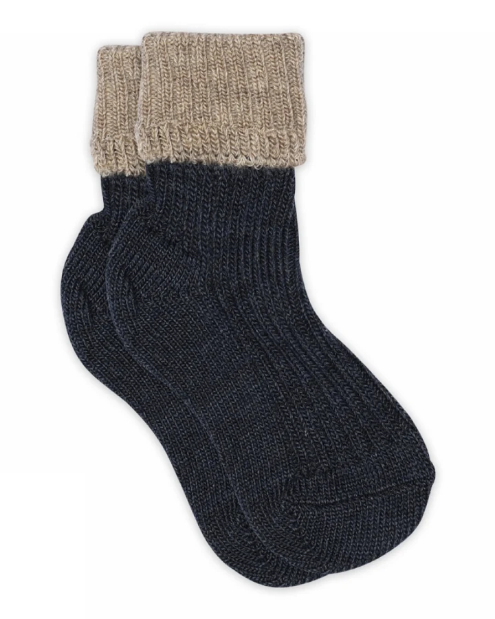 MP Denmark A/S - Umschlag-Socken dunkelblau meliert