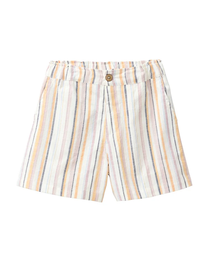 People Wear Organic - Shorts bunt gestreift