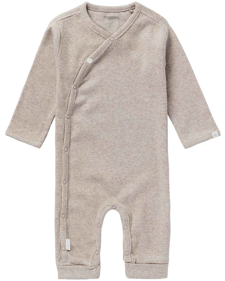 Noppies - Strampler taupe melange