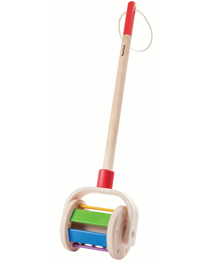 PlanToys - Schiebestock "Klingendes Rad"