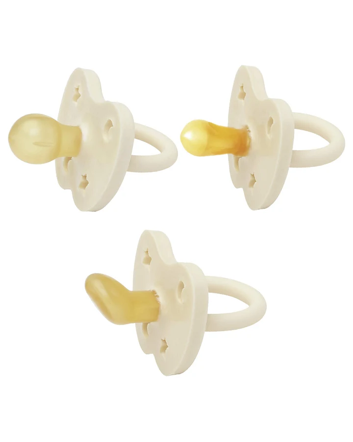 Hevea - Schnuller 3er-Pack Probierset Newborn 0-3 Monate