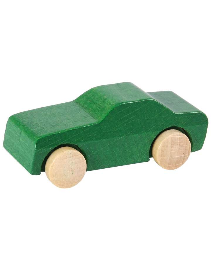 Beck Holzspielzeug - Spielzeugauto Holz grün