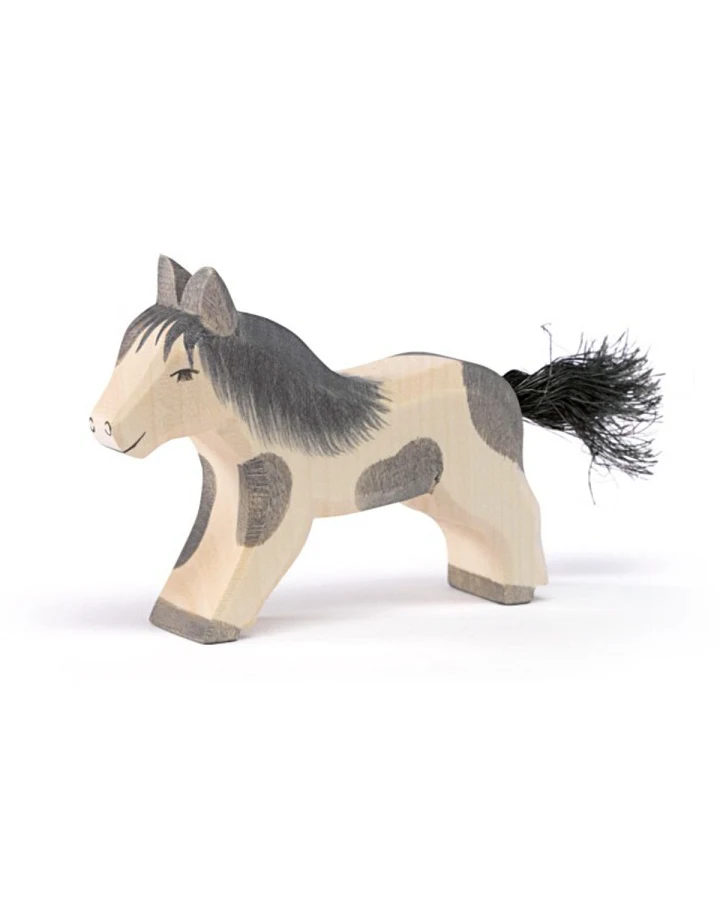 Ostheimer - Holztier Shetland Pony laufend
