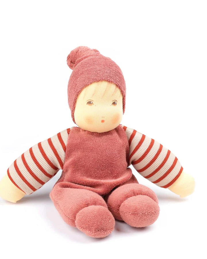 Nanchen Natur - Babypuppe "Mein Schatz" beige