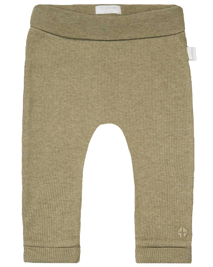 Noppies - Babyhose "Ripp" olivgrün melange
