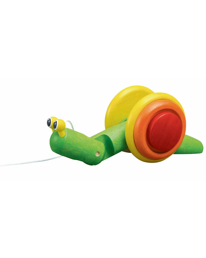 PlanToys - Nachziehtier "Schnecke"