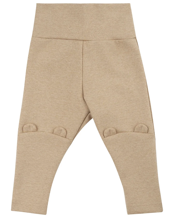 Wooly Organic - Leggings Bärenohren beige