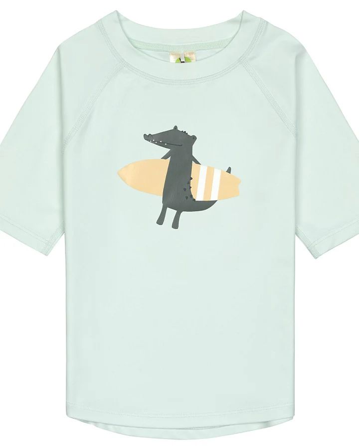 Lässig - UV-Shirt "Krokodil" mint