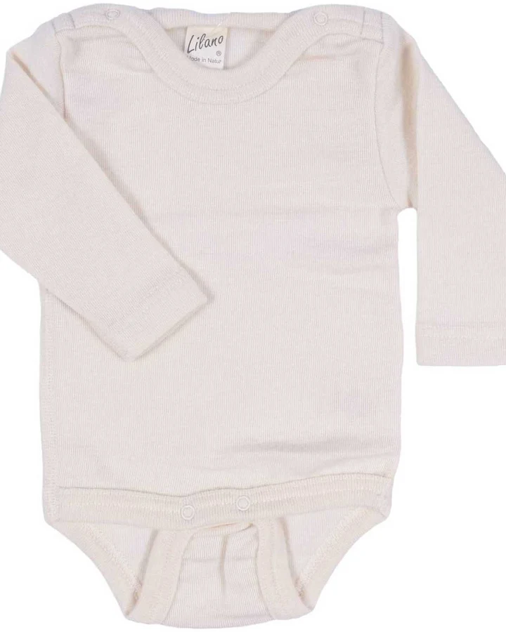 Lilano - Body Wolle Seide natur