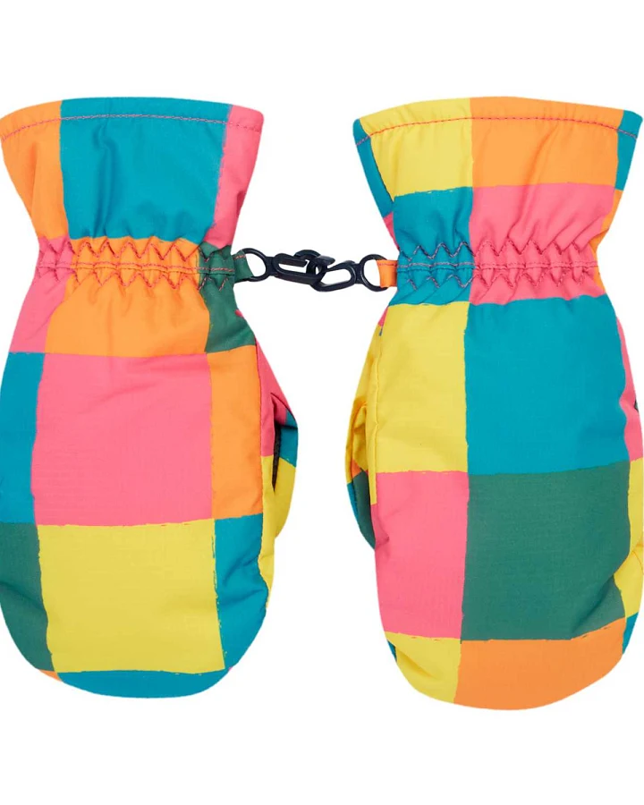 Frugi - Handschuhe/Fäustlinge kariert bunt 92-104