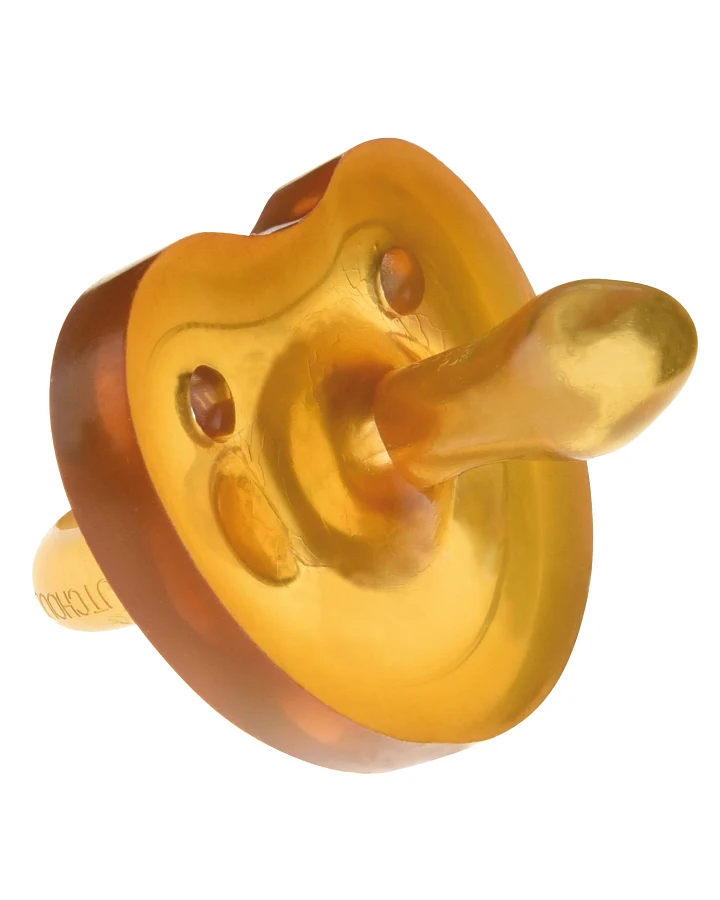 Goldi - Schnuller oval Herzschild 3-24 M