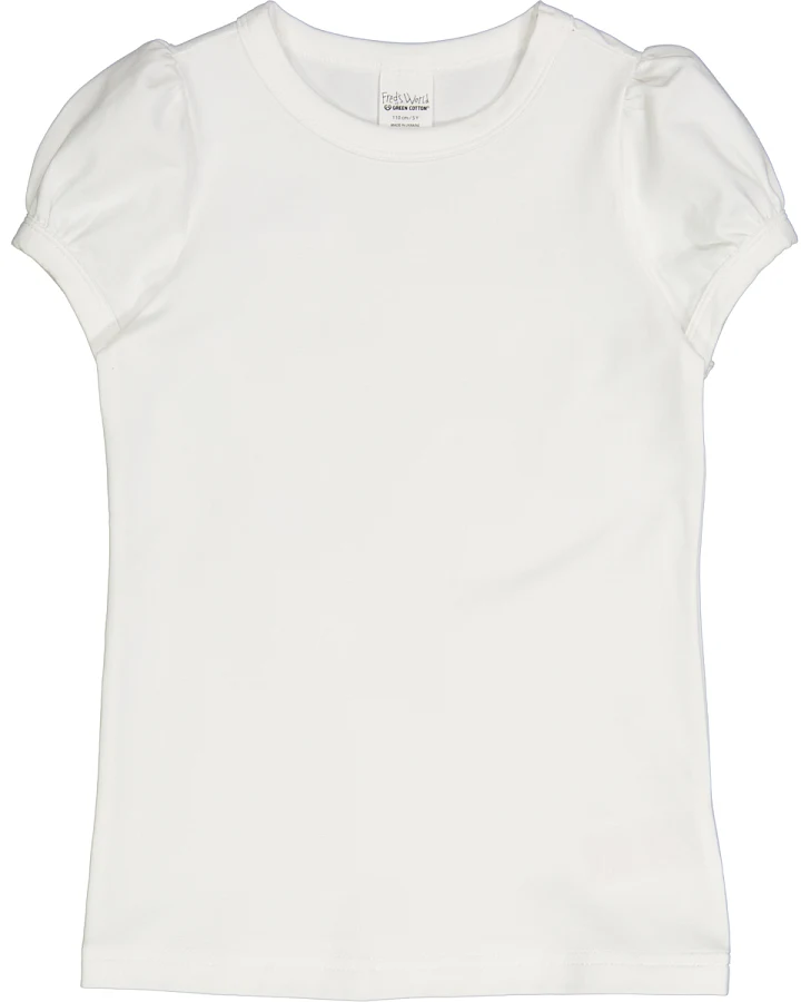 Fred's World - Mädchen T-Shirt weiss