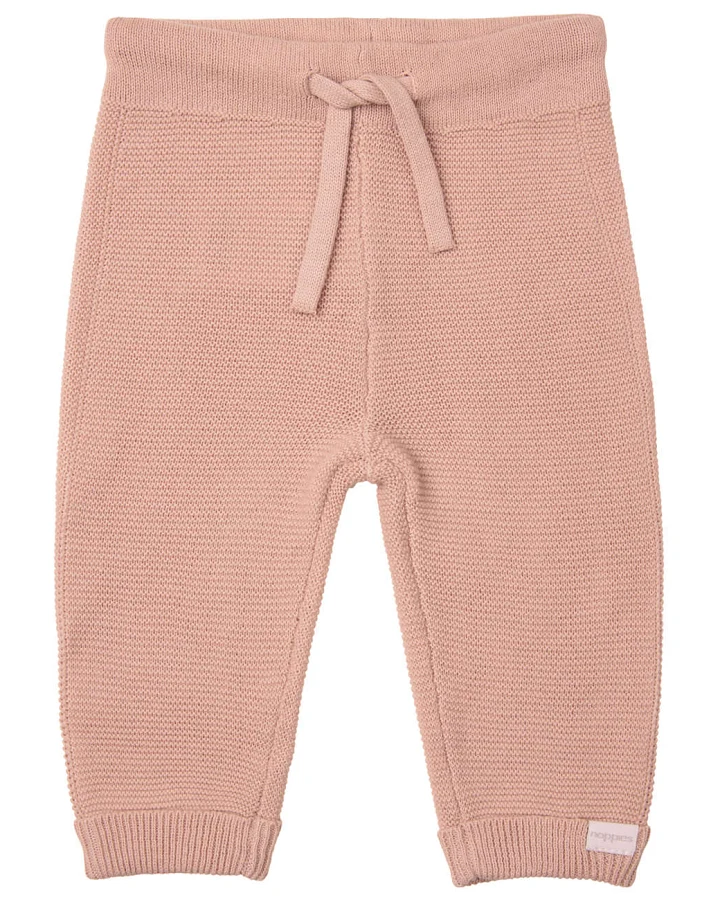 Noppies - Strick-Babyhose rose smoke