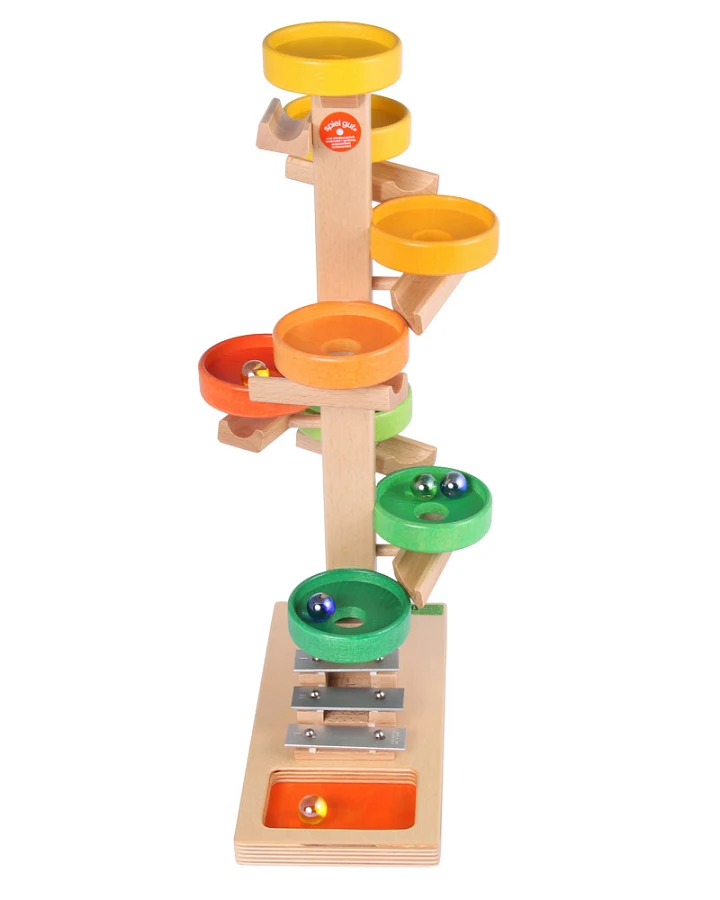 Beck Holzspielzeug - Tellerturm bunt
