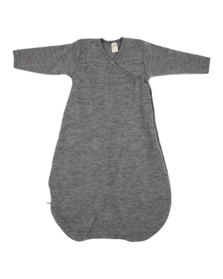 Lilano - Wickelsack Wollfrottee grau