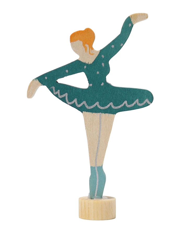 Grimms - Geburtstagsstecker Ballerina hellblau