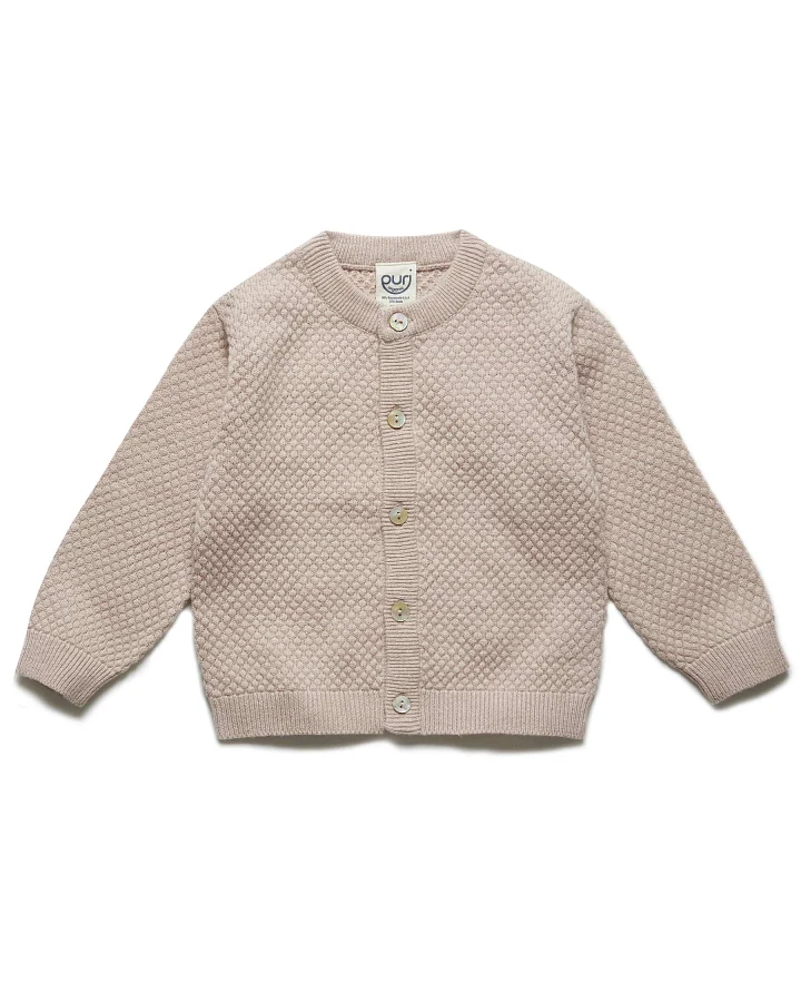 puri organic - Strickjacke mit Seide cameo rose