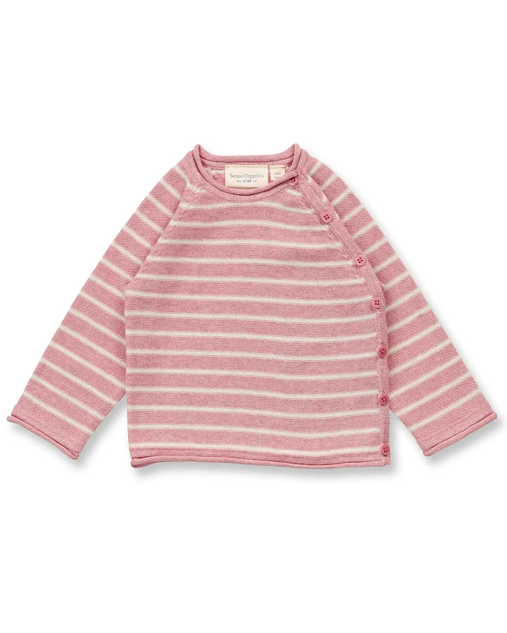 Sense Organics - Wickeljacke pastel-pink gestreift