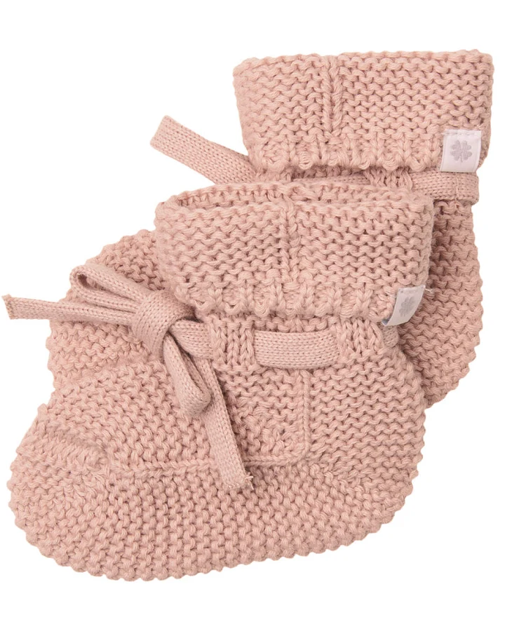 Noppies - Strick-Schühchen rose smoke