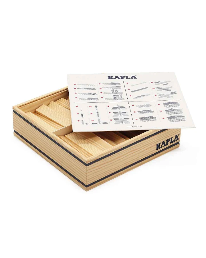 Kapla - Holzplättchen 100er Kasten Klassik